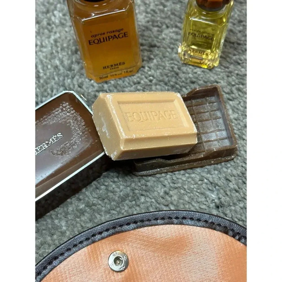 Parfums Hermes Paris Pan Am Airline First Class Amenity Bag - Picture 15 of 15